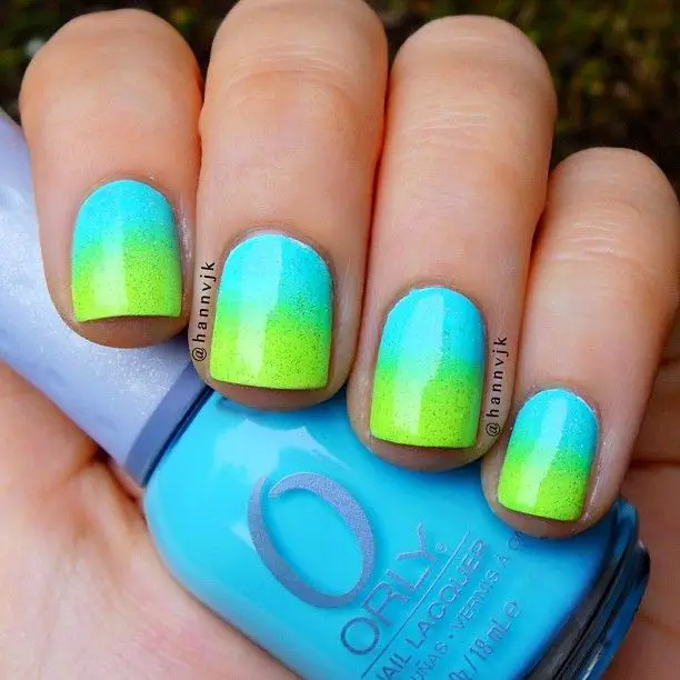 The top lime green nails and lime green nail ideas | lime green nails design