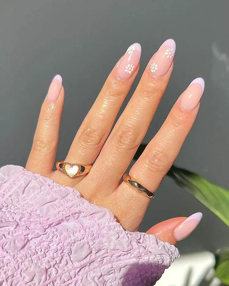 lavender nails, lavender nail designs, and lavender nail ideas to copy | lilac nails and lilac nail designs