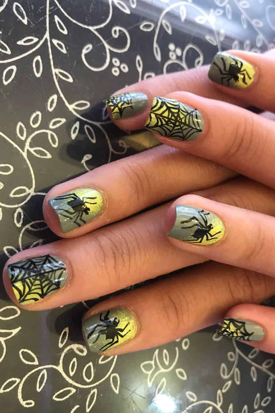 Halloween Nail Design for Fall