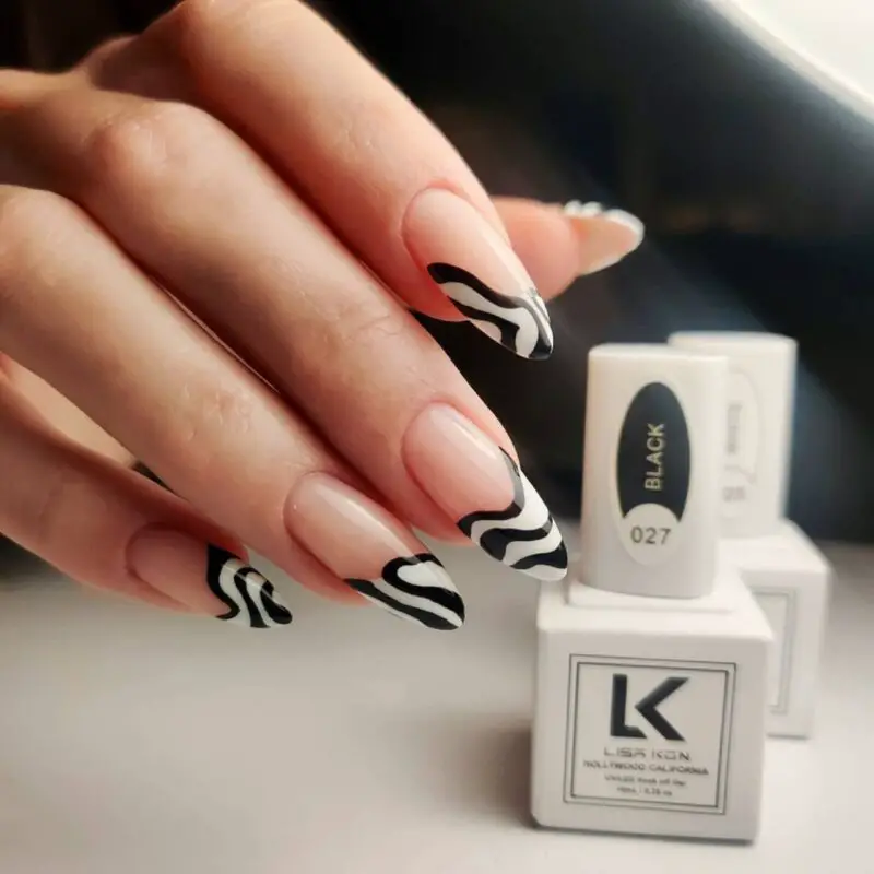 The top black and white nails, black and white nail designs, black and white nails acrylic, black and white nail art, and more black and white nail ideas