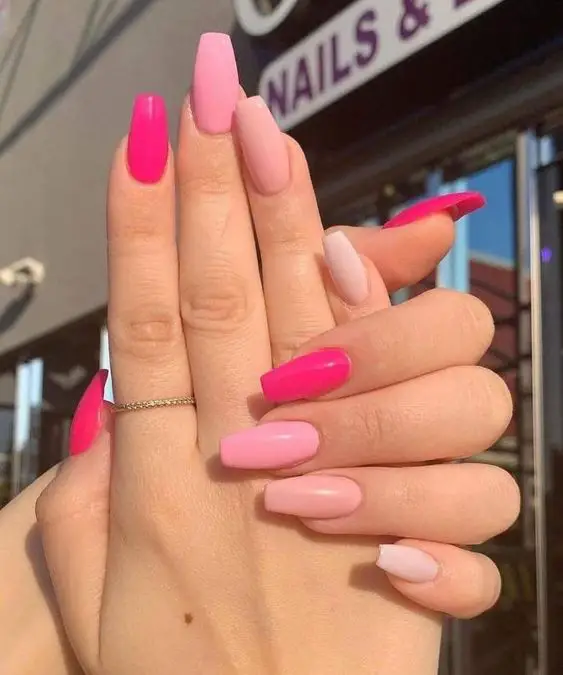 The top light pink nails, light pink nail ideas, and light pink nail designs