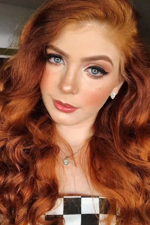 The top makeup for redheads