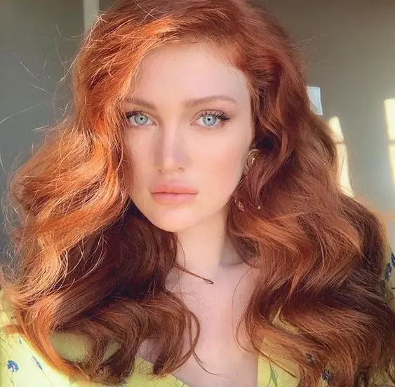 The top makeup for redheads