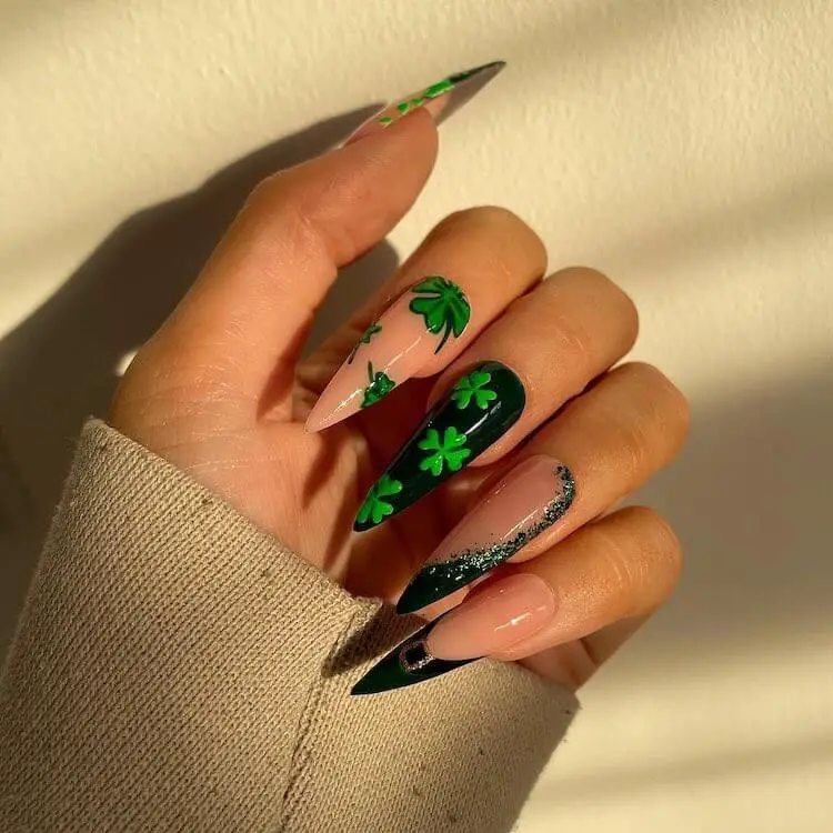 Saint Patrick's Day nails designs to copy