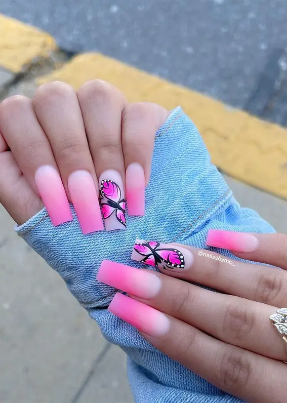 The best bright nails, bright nail ideas, bright nail colors, and bright nail designs for neon nails