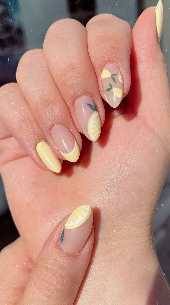 The top spring nails, spring nail art, and spring nail designs to copy