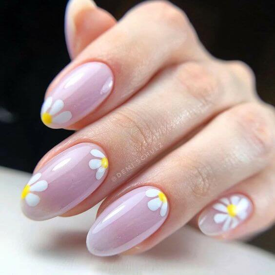 The top spring nails, spring nail art, and spring nail designs to copy