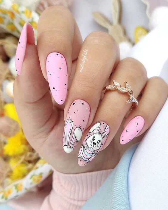 The top spring nails, spring nail art, and spring nail designs to copy