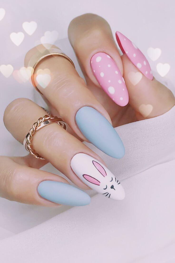 The top spring nails, spring nail art, and spring nail designs to copy