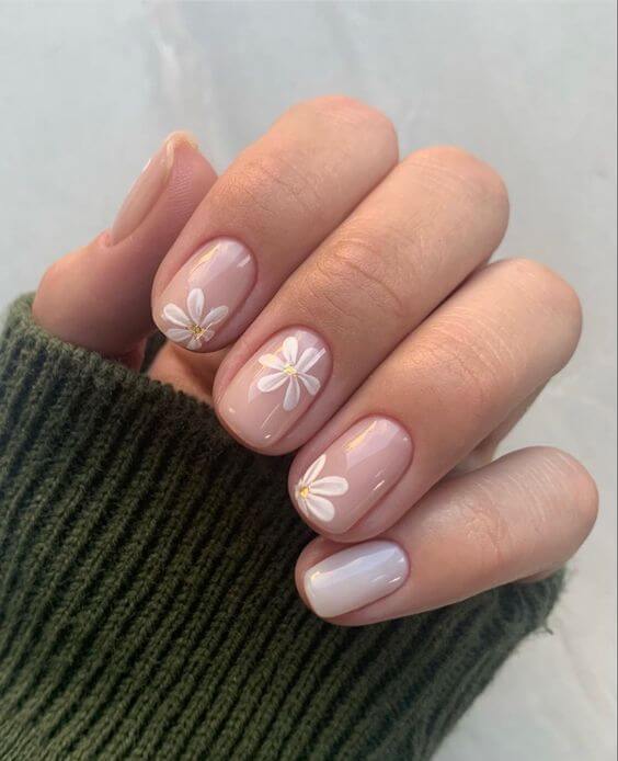 The top spring nails, spring nail art, and spring nail designs to copy