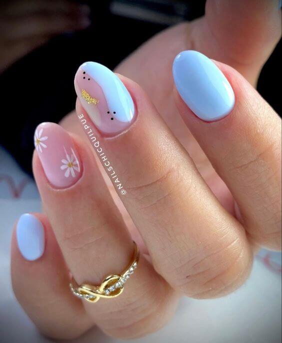 The top spring nails, spring nail art, and spring nail designs to copy