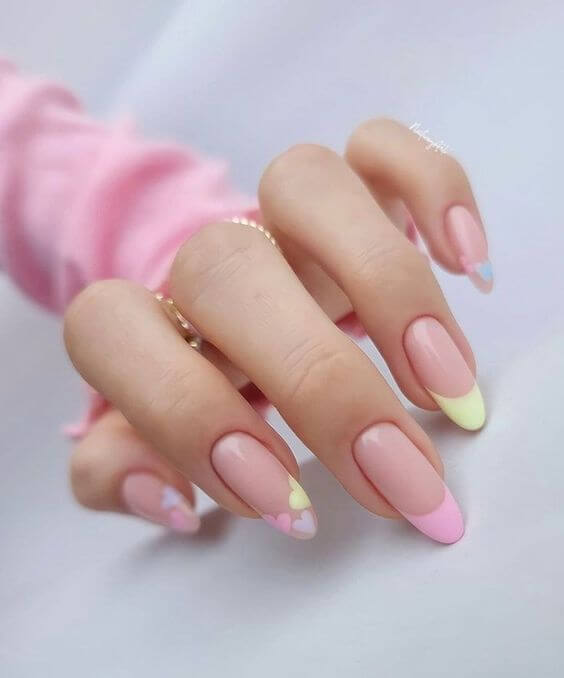 The top spring nails, spring nail art, and spring nail designs to copy