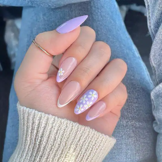 The top spring nails, spring nail art, and spring nail designs to copy