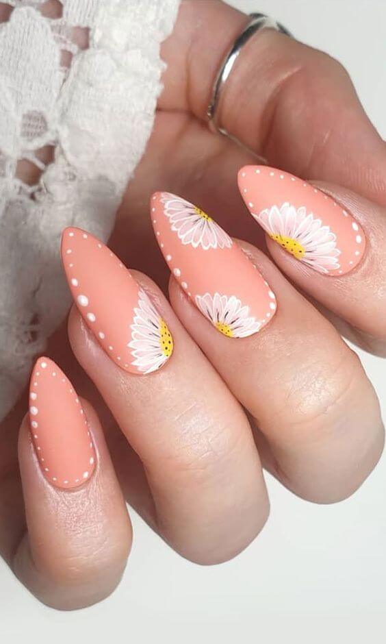 The top spring nails, spring nail art, and spring nail designs to copy