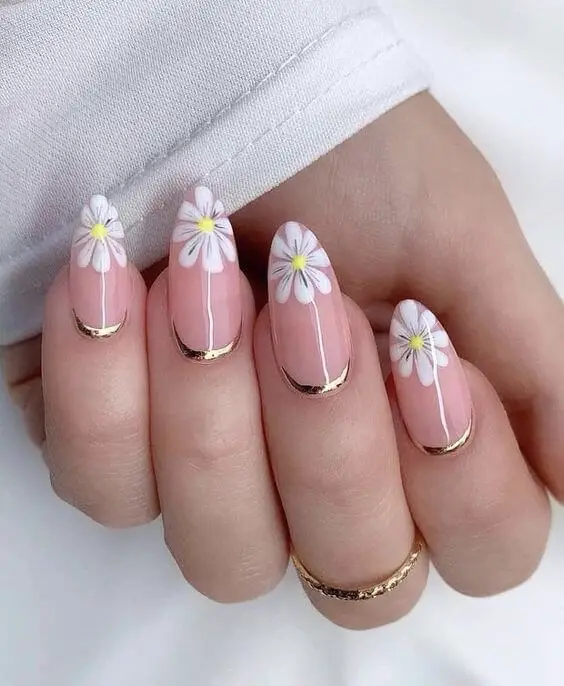 The top spring nails, spring nail art, and spring nail designs to copy