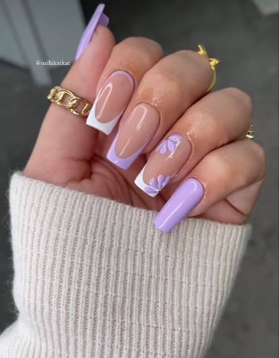 The top spring nails, spring nail art, and spring nail designs to copy