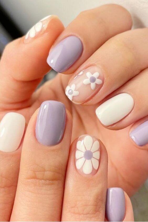 The top spring nails, spring nail art, and spring nail designs to copy