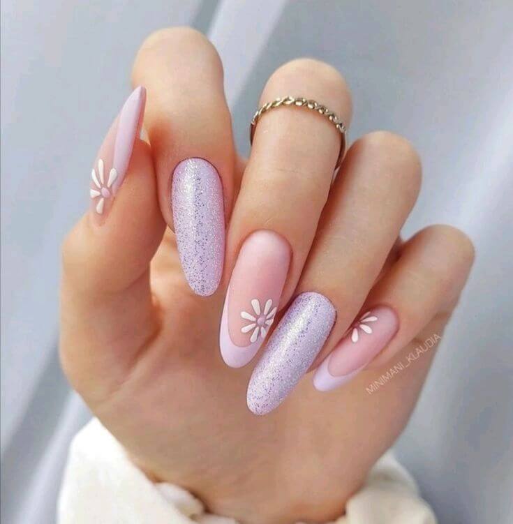 The top spring nails, spring nail art, and spring nail designs to copy