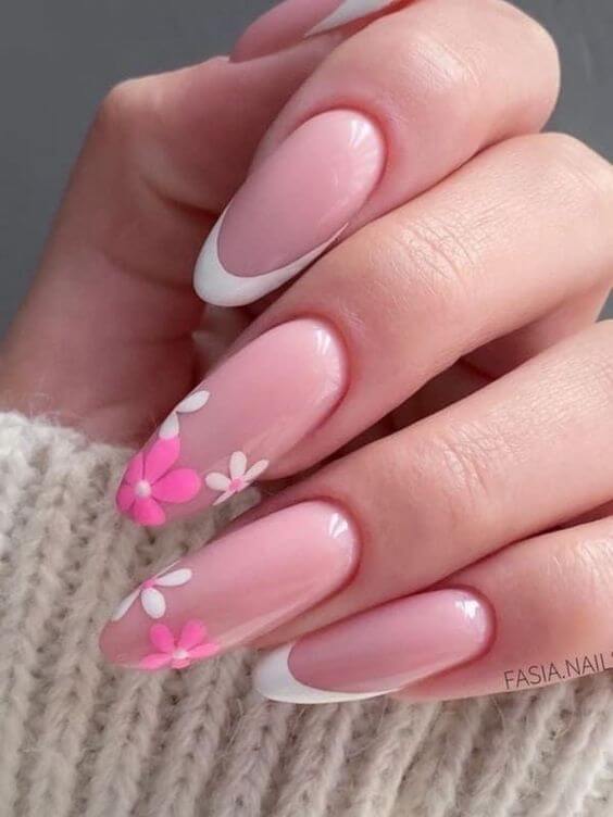 The top spring nails, spring nail art, and spring nail designs to copy