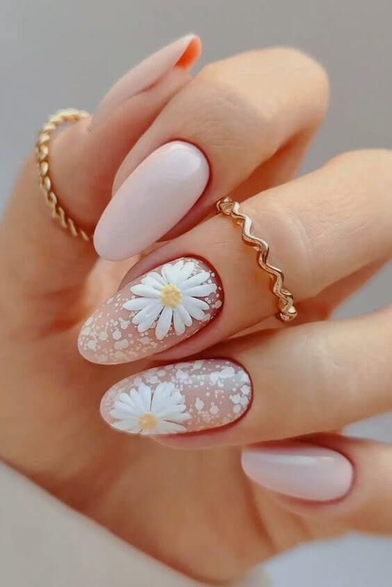 The top spring nails, spring nail art, and spring nail designs to copy