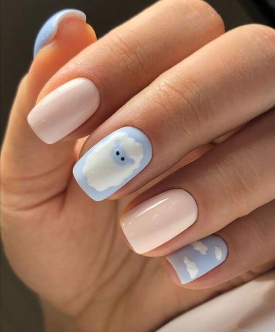 The top spring nails, spring nail art, and spring nail designs to copy