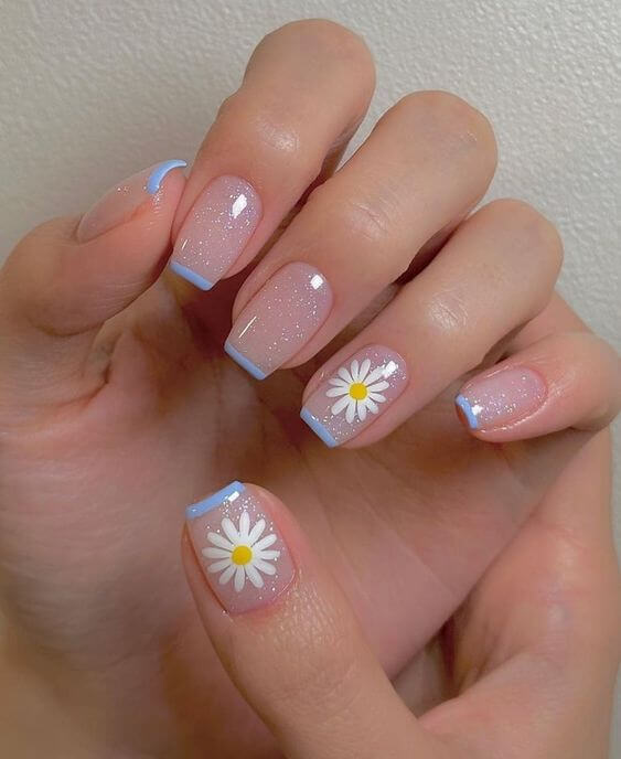 The top spring nails, spring nail art, and spring nail designs to copy