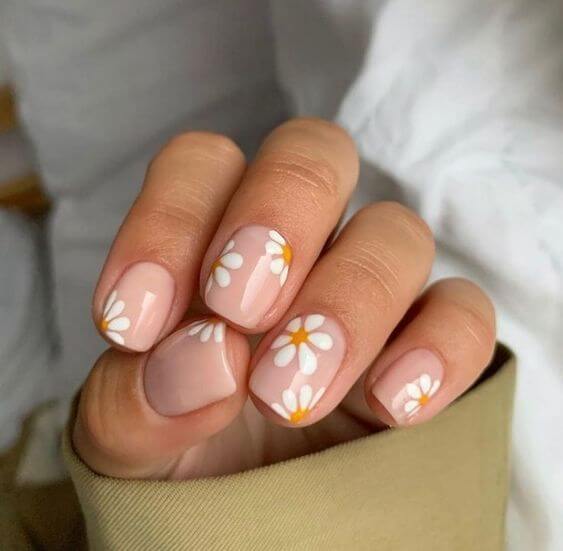 The top spring nails, spring nail art, and spring nail designs to copy