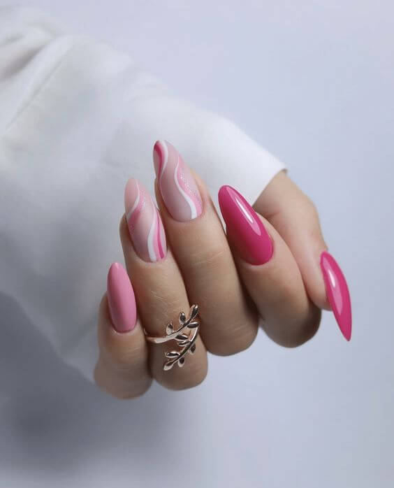 The top spring nails, spring nail art, and spring nail designs to copy