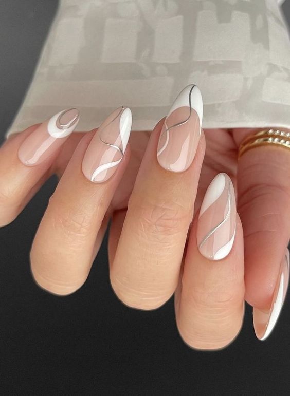 Clean white nails to copy